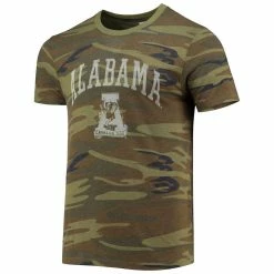 Men's Alternative Apparel Camo Alabama Crimson Tide Arch Logo Tri-Blend T-Shirt -Nike Sales Store DSCO1136209235 BGrd ALT2