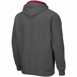Colosseum Men's Charcoal Alabama Crimson Tide Arch & Logo 3.0 Full-Zip Hoodie -Nike Sales Store DSCO1136429797 1904 ALT3