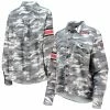 The Wild Collective Women's Gray Alabama Crimson Tide Camo Flannel Button-Up Long Sleeve Shirt -Nike Sales Store DSCO1136749426 1927