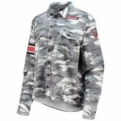 The Wild Collective Women's Gray Alabama Crimson Tide Camo Flannel Button-Up Long Sleeve Shirt 8 The Wild Collective Women's Gray Alabama Crimson Tide Camo Flannel Button-Up Long Sleeve Shirt -Nike Sales Store DSCO1136749426 1927 ALT2