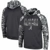 Colosseum Men's Charcoal Alabama Crimson Tide OHT Military Appreciation Digital Camo Pullover Hoodie -Nike Sales Store DSCO1136749536 1904