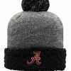 Top Of The World Women's Black Alabama Crimson Tide Snug Cuffed Knit Hat With Pom 1 Top Of The World Women's Black Alabama Crimson Tide Snug Cuffed Knit Hat With Pom -Nike Sales Store DSCO1136750259 1007