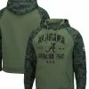 Colosseum Men's Olive/Camo Alabama Crimson Tide OHT Military Appreciation Raglan Pullover Hoodie 1 Colosseum Men's Olive/Camo Alabama Crimson Tide OHT Military Appreciation Raglan Pullover Hoodie -Nike Sales Store DSCO1136750859 2068
