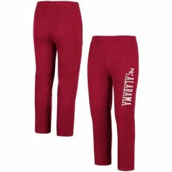 Colosseum Men's Crimson Alabama Crimson Tide Fleece Pants