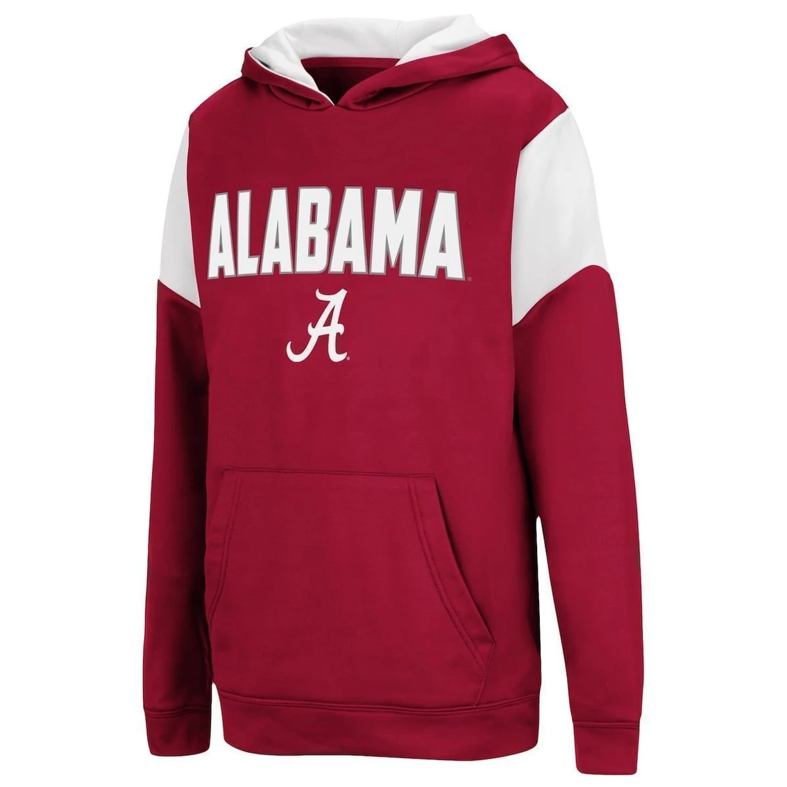 Colosseum Youth Crimson Alabama Crimson Tide VF Cut Sew Pullover Hoodie 5 Colosseum Youth Crimson Alabama Crimson Tide VF Cut Sew Pullover Hoodie - Image 3