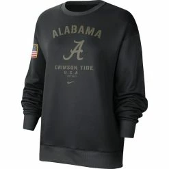 Nike Women's Black Alabama Crimson Tide Military Appreciation Therma Performance All-Time Pullover Sweatshirt 8 Nike Women's Black Alabama Crimson Tide Military Appreciation Therma Performance All-Time Pullover Sweatshirt -Nike Sales Store DSCO1136758751 1007 ALT2