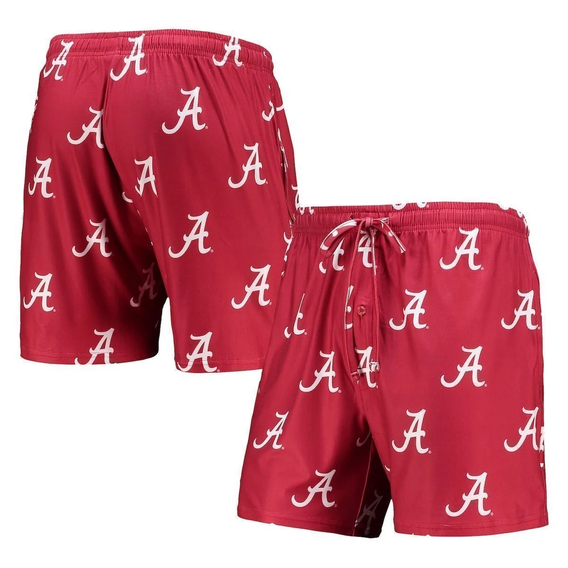 Men's Concepts Sport Crimson Alabama Crimson Tide Flagship Allover Print Jam Shorts 3 Men's Concepts Sport Crimson Alabama Crimson Tide Flagship Allover Print Jam Shorts