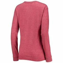 Original Retro Brand Women's Crimson Alabama Crimson Tide Vault Vintage Mock Twist Oversized Tri-Blend Long Sleeve T-Shirt 9 Original Retro Brand Women's Crimson Alabama Crimson Tide Vault Vintage Mock Twist Oversized Tri-Blend Long Sleeve T-Shirt -Nike Sales Store DSCO1136760850 2840 ALT3