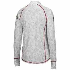 Colosseum Women's White Alabama Crimson Tide OHT Military Appreciation Officer Arctic Camo 1/4-Zip Jacket 9 Colosseum Women's White Alabama Crimson Tide OHT Military Appreciation Officer Arctic Camo 1/4-Zip Jacket -Nike Sales Store DSCO1136762824 3550 ALT3