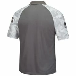 Colosseum Men's Gray/Camo Alabama Crimson Tide OHT Military Appreciation Raglan Zoomie Polo -Nike Sales Store DSCO1136763403 1927 ALT3