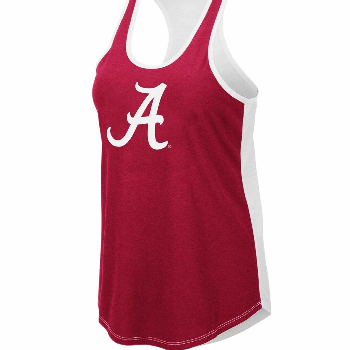 Colosseum Women's Crimson Alabama Crimson Tide Publicist Racerback Tank Top 5 Colosseum Women's Crimson Alabama Crimson Tide Publicist Racerback Tank Top - Image 3