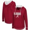 Colosseum Women's Crimson Alabama Crimson Tide Tunic Pullover Hoodie -Nike Sales Store DSCO1136766517 2840