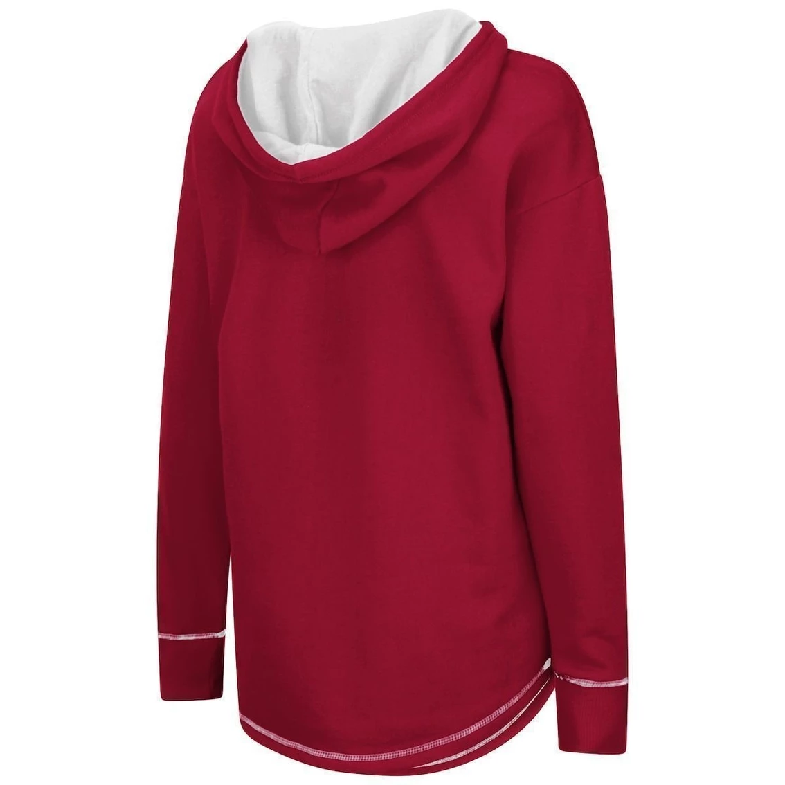 Colosseum Women's Crimson Alabama Crimson Tide Tunic Pullover Hoodie 6 Colosseum Women's Crimson Alabama Crimson Tide Tunic Pullover Hoodie - Image 4