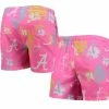 FOCO Men's Pink Alabama Crimson Tide Neon Floral Swim Trunks