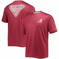 Columbia Men's Crimson Alabama Crimson Tide Terminal Tackle Omni-Shade T-Shirt -Nike Sales Store DSCO1136768596 2840 ALT1