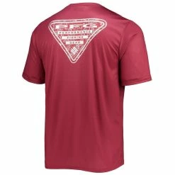 Columbia Men's Crimson Alabama Crimson Tide Terminal Tackle Omni-Shade T-Shirt -Nike Sales Store DSCO1136768596 2840 ALT3