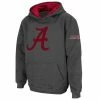 Colosseum Youth Charcoal Alabama Crimson Tide Big Logo Pullover Hoodie -Nike Sales Store DSCO1136768856 1904