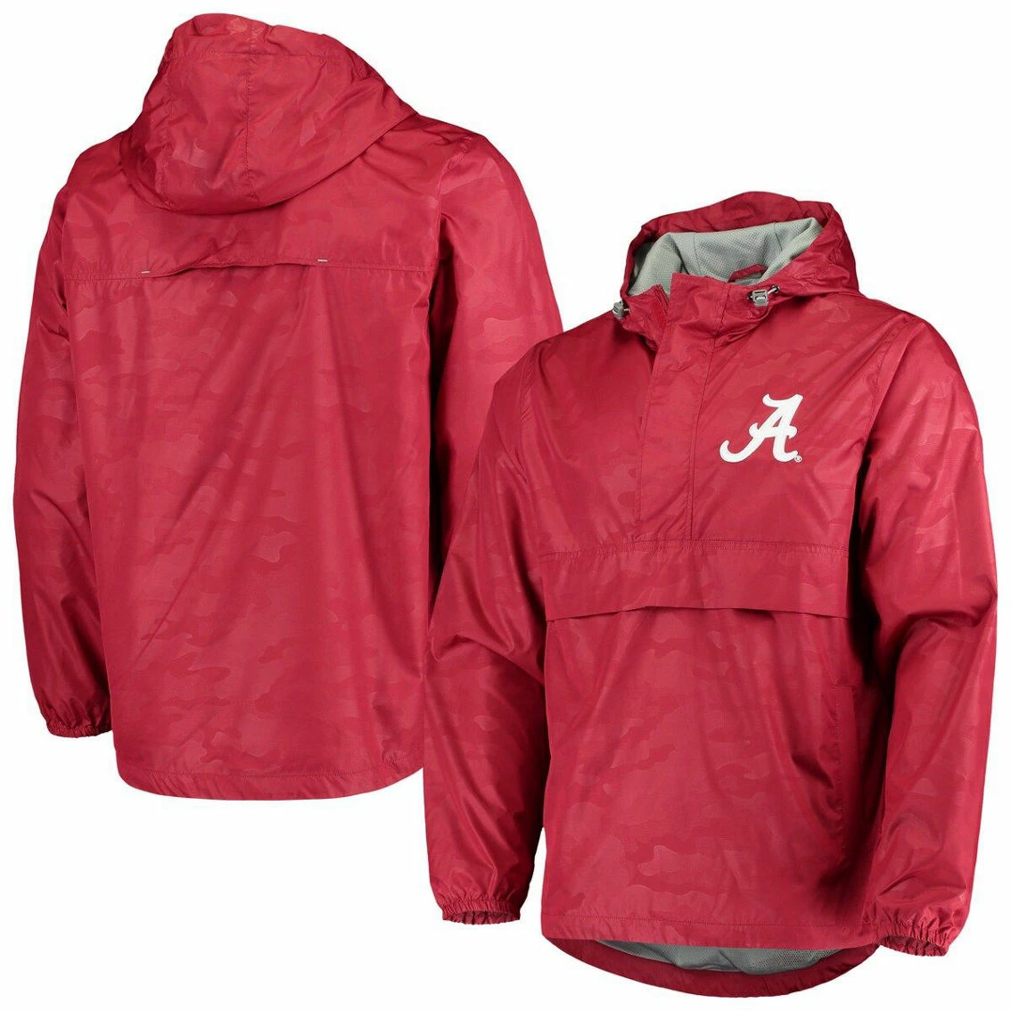 G-III Sports By Carl Banks Men's Crimson Alabama Crimson Tide High Impact Hoodie Half-Zip Jacket 3 G-III Sports By Carl Banks Men's Crimson Alabama Crimson Tide High Impact Hoodie Half-Zip Jacket