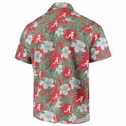 FOCO Men's Crimson Alabama Crimson Tide Floral Button-Up Shirt 9 FOCO Men's Crimson Alabama Crimson Tide Floral Button-Up Shirt -Nike Sales Store DSCO1136770197 2840 ALT3