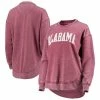 Pressbox Women's Crimson Alabama Crimson Tide Vintage Wash Pullover Sweatshirt -Nike Sales Store DSCO1136770352 2840