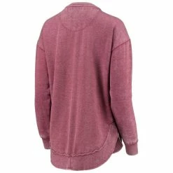 Pressbox Women's Crimson Alabama Crimson Tide Vintage Wash Pullover Sweatshirt -Nike Sales Store DSCO1136770352 2840 ALT3