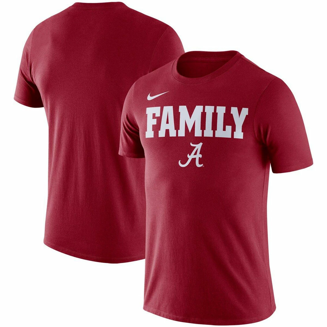 Nike Men's Crimson Alabama Crimson Tide Family T-Shirt 3 Nike Men's Crimson Alabama Crimson Tide Family T-Shirt