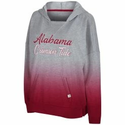 Colosseum Women's Heathered Gray Alabama Crimson Tide On Wednesdays Dip-Dye Pullover Hoodie 8 Colosseum Women's Heathered Gray Alabama Crimson Tide On Wednesdays Dip-Dye Pullover Hoodie -Nike Sales Store DSCO1136771397 1927 ALT2
