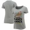 Homefield Women's Heathered Gray Alabama Crimson Tide Vintage Rammer Jammer Yellow Hammer Tri-Blend T-Shirt -Nike Sales Store DSCO1136771544 YELLGB