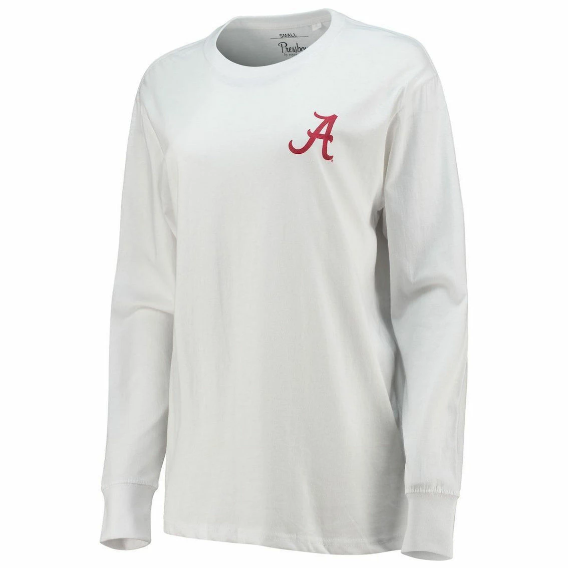 Pressbox Women's White Alabama Crimson Tide Traditions Pennant Long Sleeve T-Shirt 5 Pressbox Women's White Alabama Crimson Tide Traditions Pennant Long Sleeve T-Shirt - Image 3