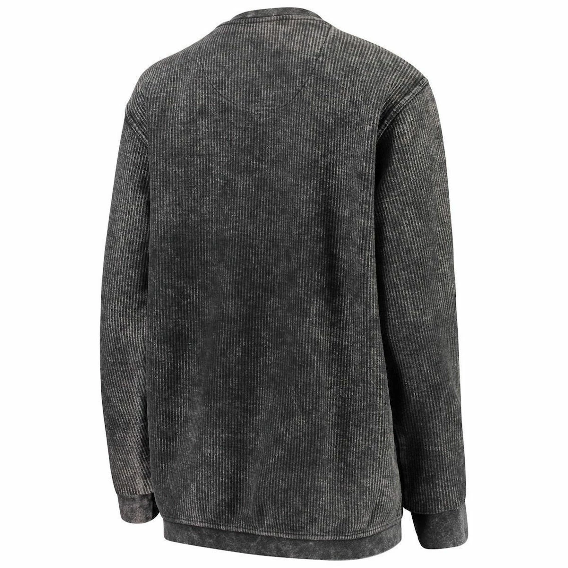 Pressbox Women's Black Alabama Crimson Tide Comfy Cord Vintage Wash Basic Arch Pullover Sweatshirt 6 Pressbox Women's Black Alabama Crimson Tide Comfy Cord Vintage Wash Basic Arch Pullover Sweatshirt - Image 4