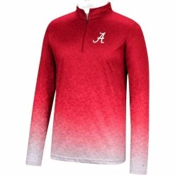 Men's Colosseum Crimson Alabama Crimson Tide Walter Quarter-Zip Windshirt -Nike Sales Store DSCO1136773229 2840 ALT2