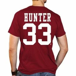 Original Retro Brand Men's Tommy Hunter Crimson Alabama Crimson Tide Baseball Name & Number T-Shirt 9 Original Retro Brand Men's Tommy Hunter Crimson Alabama Crimson Tide Baseball Name & Number T-Shirt -Nike Sales Store DSCO1136773346 2840 ALT3