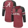 Colosseum Women's Crimson/Heathered Charcoal Alabama Crimson Tide Scienta Pasadena Raglan 3/4 Sleeve Space Dye Lace-Up T-Shirt 1 Colosseum Women's Crimson/Heathered Charcoal Alabama Crimson Tide Scienta Pasadena Raglan 3/4 Sleeve Space Dye Lace-Up T-Shirt -Nike Sales Store DSCO1136774043 2840