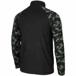Colosseum Men's Black Alabama Crimson Tide OHT Military Appreciation Take Flight Raglan Quarter-Zip Jacket -Nike Sales Store DSCO1136774661 1007 ALT3