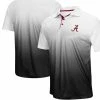 Colosseum Men's Heathered Gray Alabama Crimson Tide Magic Team Logo Polo -Nike Sales Store DSCO1136776632 1927