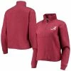 League Collegiate Wear Women's Heathered Crimson Alabama Crimson Tide Victory Springs Half-Zip Sweatshirt -Nike Sales Store DSCO1136777235 2840