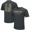 Colosseum Men's Heathered Black Alabama Crimson Tide OHT Military Appreciation Flag 2.0 T-Shirt -Nike Sales Store DSCO1136778761 1007