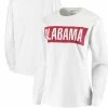 Pressbox Women's White Alabama Crimson Tide Big Block Whiteout Long Sleeve T-Shirt -Nike Sales Store DSCO1136780364 3550