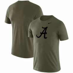 Nike Men's Olive Alabama Crimson Tide Tonal Logo Legend Performance T-Shirt