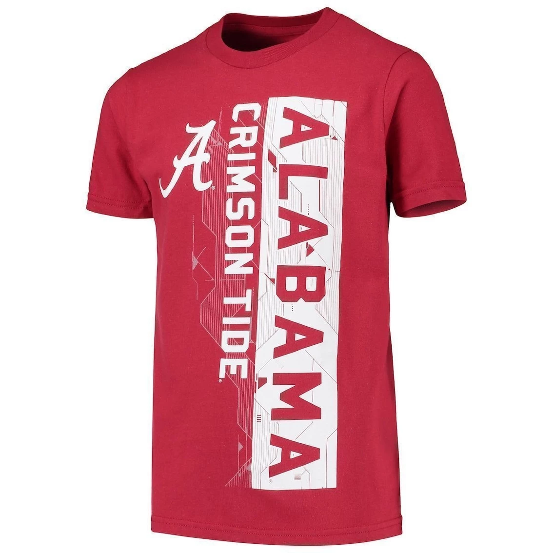 Outerstuff Youth Crimson Alabama Crimson Tide Challenger T-Shirt 5 Outerstuff Youth Crimson Alabama Crimson Tide Challenger T-Shirt - Image 3