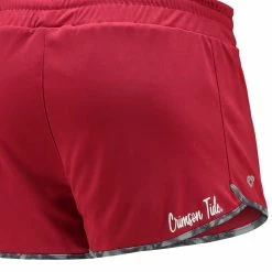 Colosseum Women's Crimson/Charcoal Alabama Crimson Tide Fun Stuff Reversible Shorts -Nike Sales Store DSCO1136784092 2840 ALT3