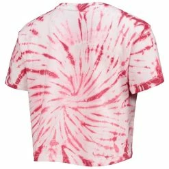 Women's Pressbox Crimson Alabama Crimson Tide Showtime Tie-Dye Crop T-Shirt -Nike Sales Store DSCO1136786577 2840 ALT3