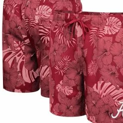 Colosseum Men's Crimson Alabama Crimson Tide The Dude Swim Shorts