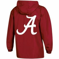 Women's Champion Crimson Alabama Crimson Tide Packable Half-Zip Light Rain Jacket 9 Women's Champion Crimson Alabama Crimson Tide Packable Half-Zip Light Rain Jacket -Nike Sales Store DSCO1136789960 2840 ALT3