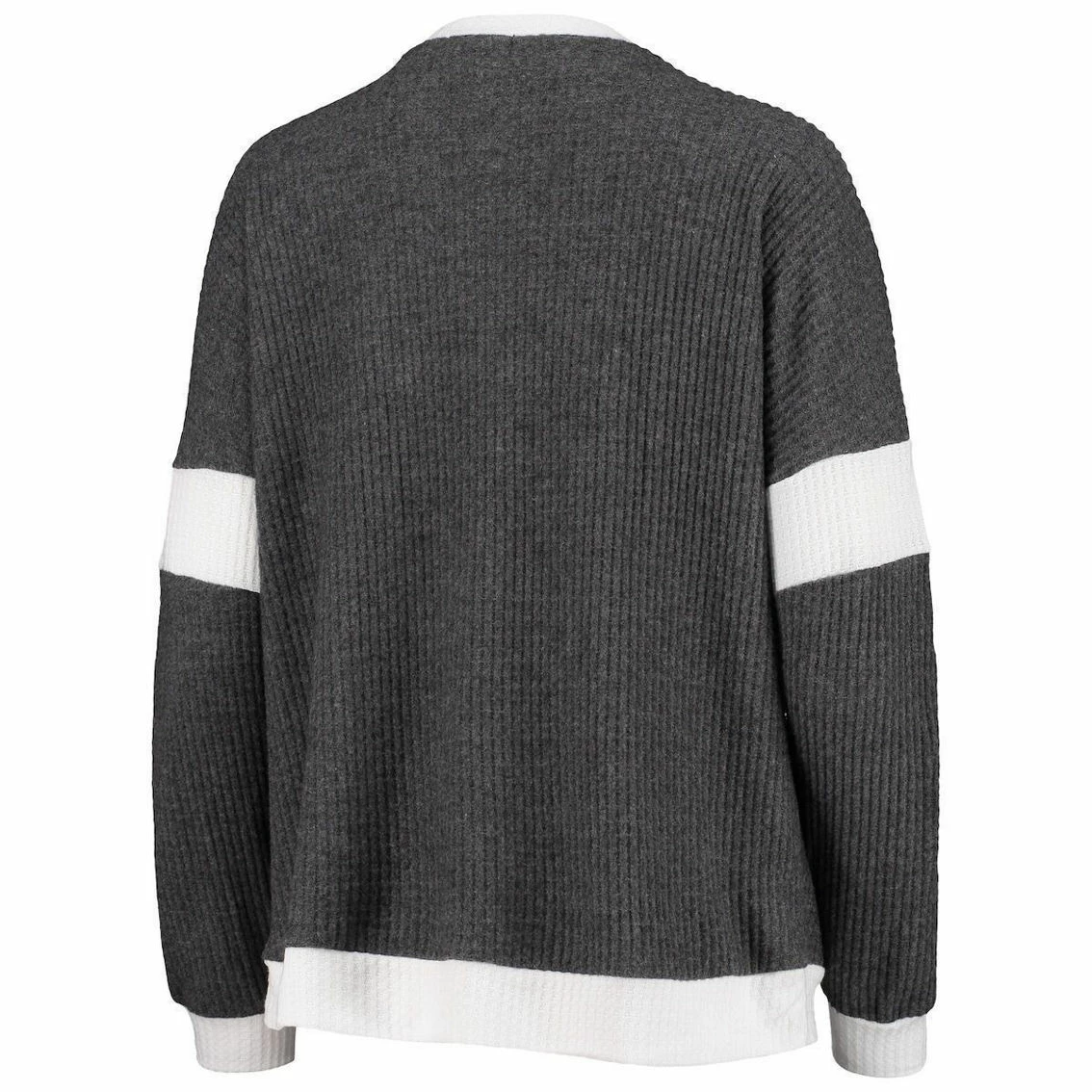 Gameday Couture Women's Gray/White Alabama Crimson Tide Worth The Hype Color-Blocked Tri-Blend Long Sleeve T-Shirt 6 Gameday Couture Women's Gray/White Alabama Crimson Tide Worth The Hype Color-Blocked Tri-Blend Long Sleeve T-Shirt - Image 4