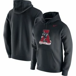 Nike Men's Black Alabama Crimson Tide Vintage School Logo Pullover Hoodie 7 Nike Men's Black Alabama Crimson Tide Vintage School Logo Pullover Hoodie -Nike Sales Store DSCO1136791121 1007 ALT1
