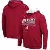 Colosseum Men's Crimson Alabama Crimson Tide Slash Stack 2.0 Pullover Hoodie -Nike Sales Store DSCO1137145799 2840