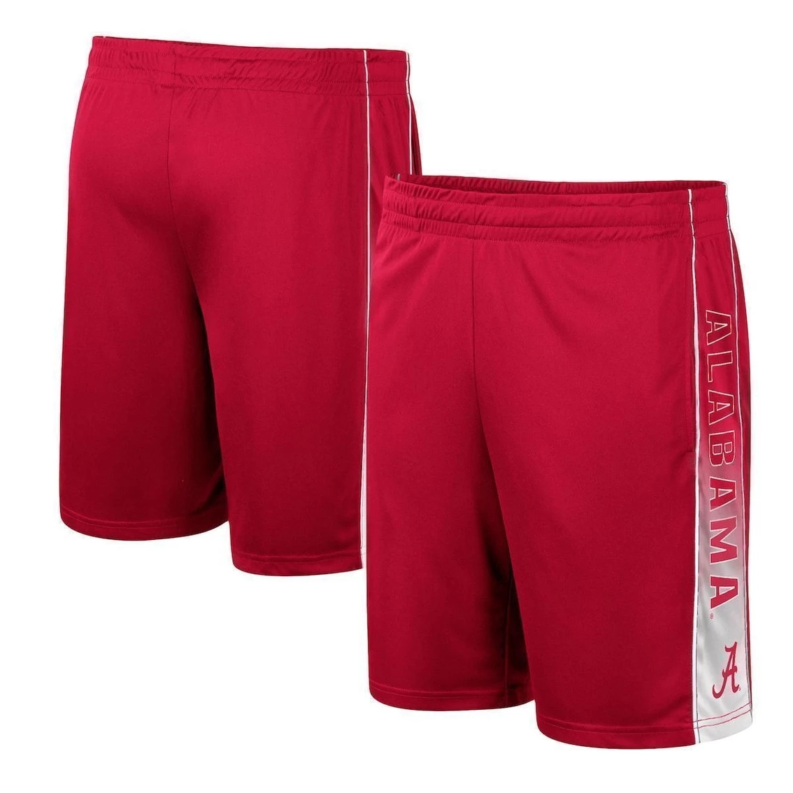 Men's Colosseum Crimson Alabama Crimson Tide Lazarus Shorts 3 Men's Colosseum Crimson Alabama Crimson Tide Lazarus Shorts