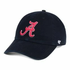 '47 Alabama Crimson Tide Clean Up Adjustable Hat - Black