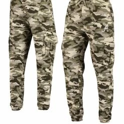 Colosseum Men's Camo Alabama Crimson Tide OHT Military Appreciation Code Fleece Pants